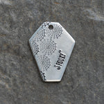 Custom Basic Shape Crystal Tag