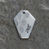 Custom Basic Shape Crystal Tag