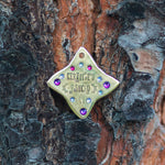 Custom Basic Shape Crystal Tag
