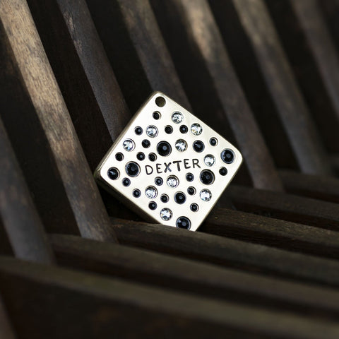 Brass 1.5" Dog Tag