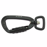 Black locking carabiner in australia